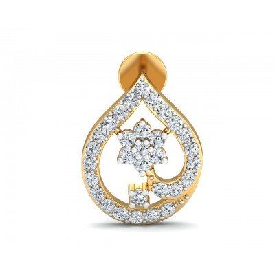 Rima Gold Diamond Earrings
